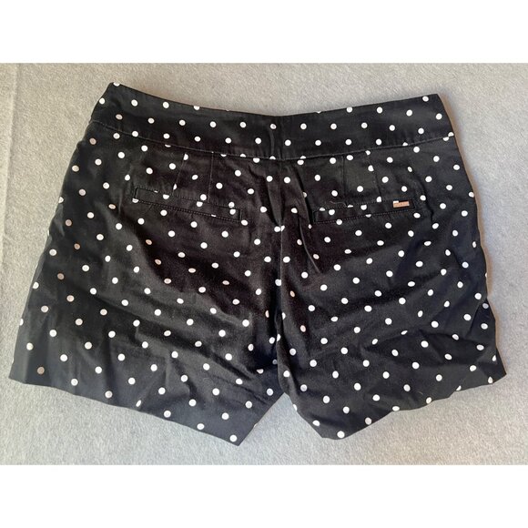 White House Black Market Womens Polka Dot Shorts Size 6 - Picture 2 of 6